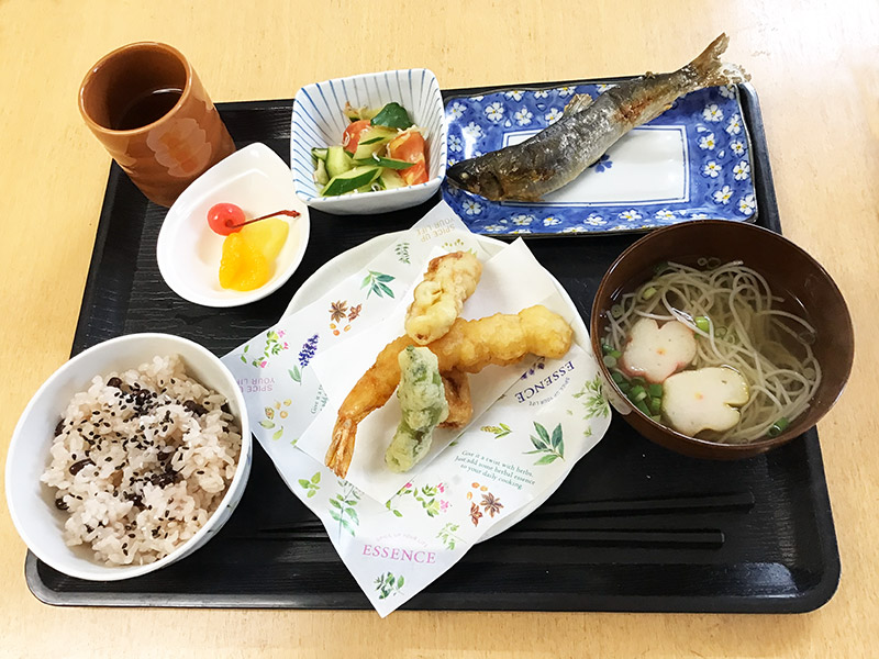 知多市のデイサービスの昼食